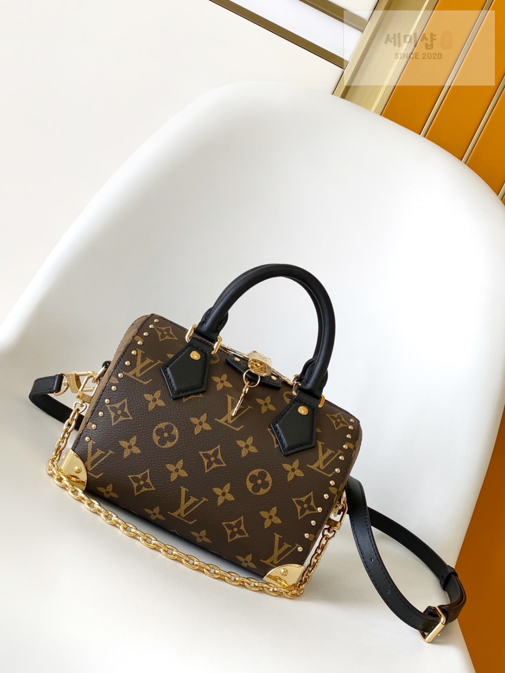 Louis Vuitton Louis Vuitton Speedy Trunk 20 Bag 6번 이미지