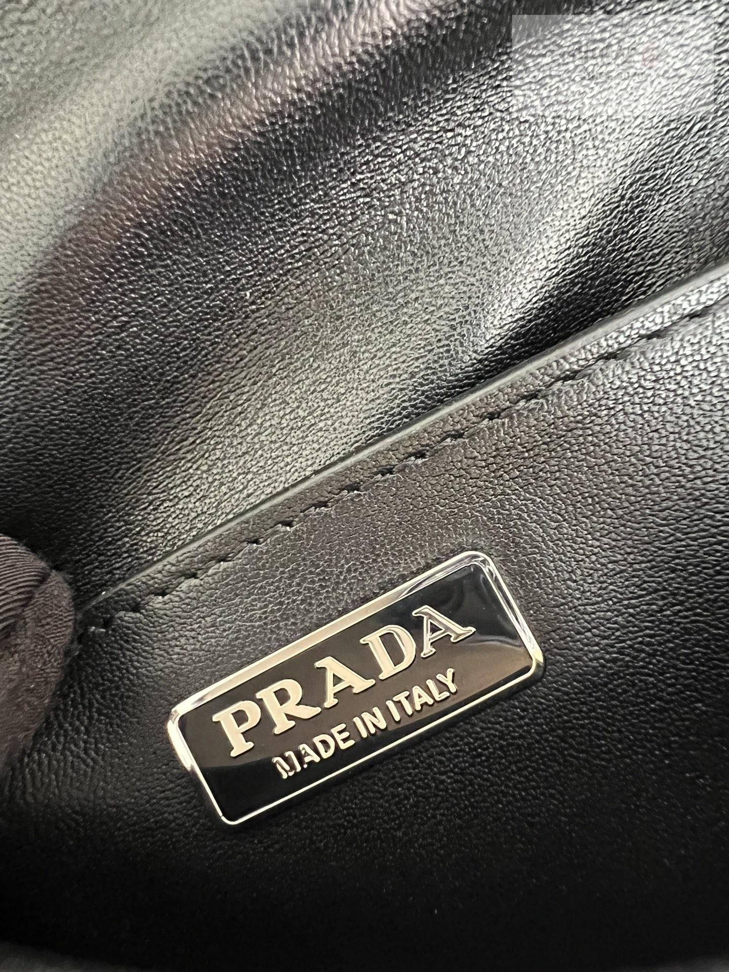 P R A D A Prada Brushed Leather Mini Bag 23번 이미지