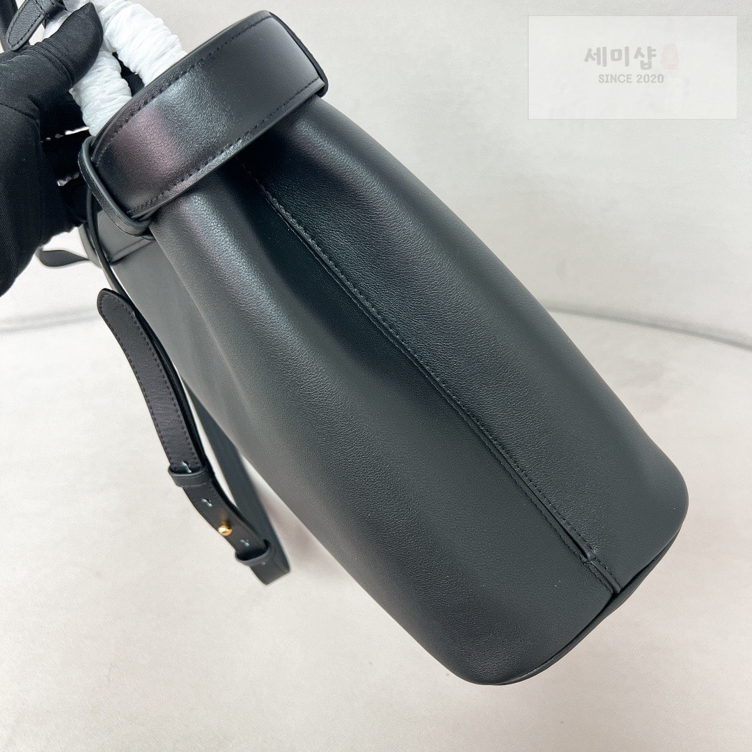 P R A D A Prada Buckle Leather Belt Handbag Bag 2번 이미지