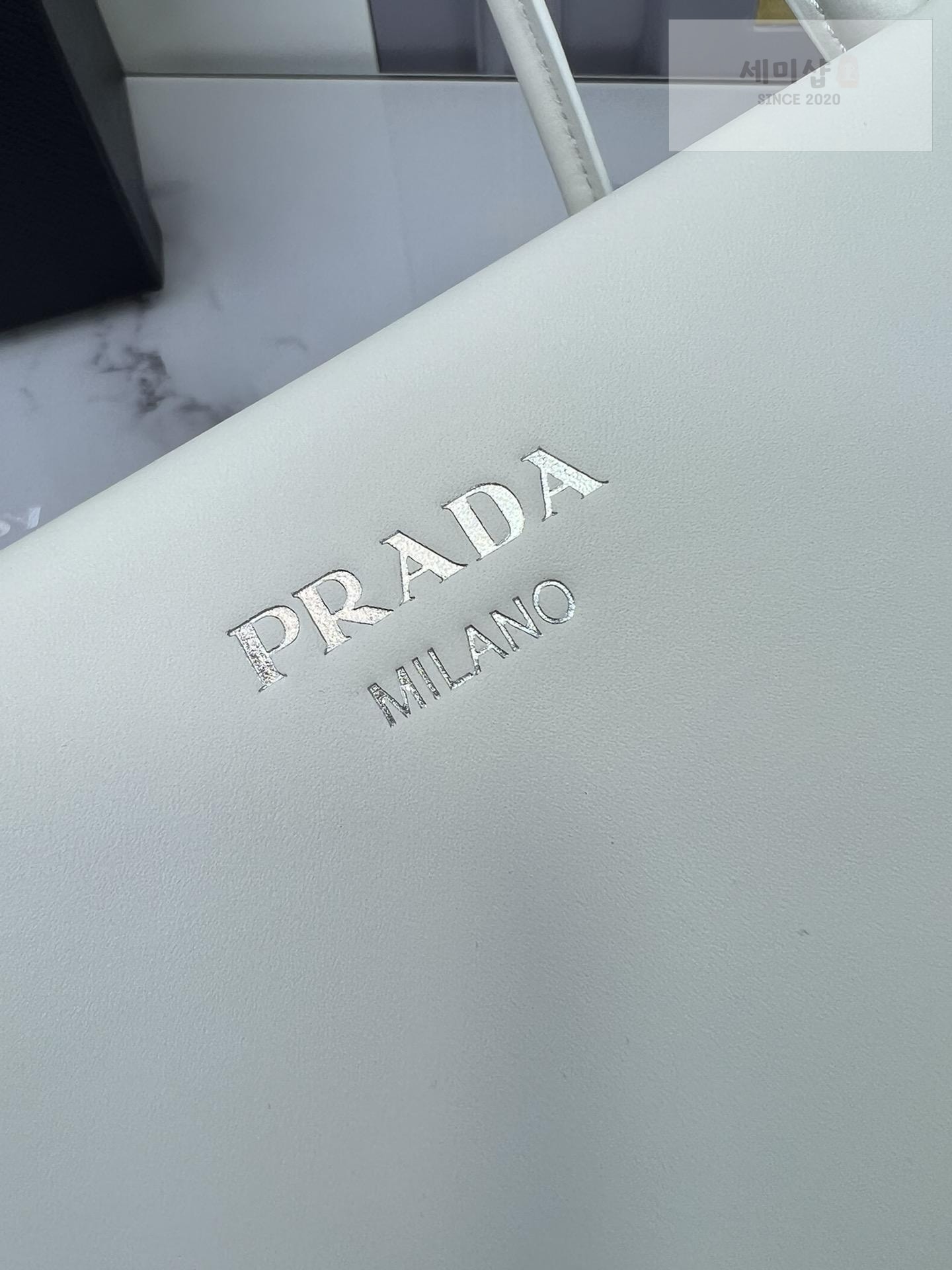P R A D A Prada Leather Mini Bag Bag 5번 이미지