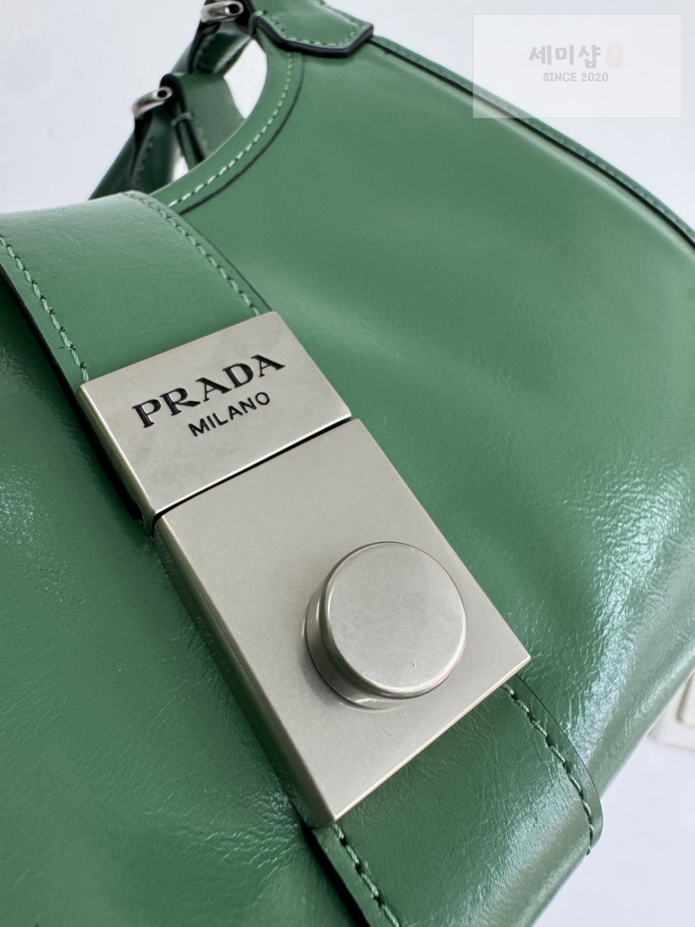 P R A D A Prada Leather Tote Bag 5번 이미지