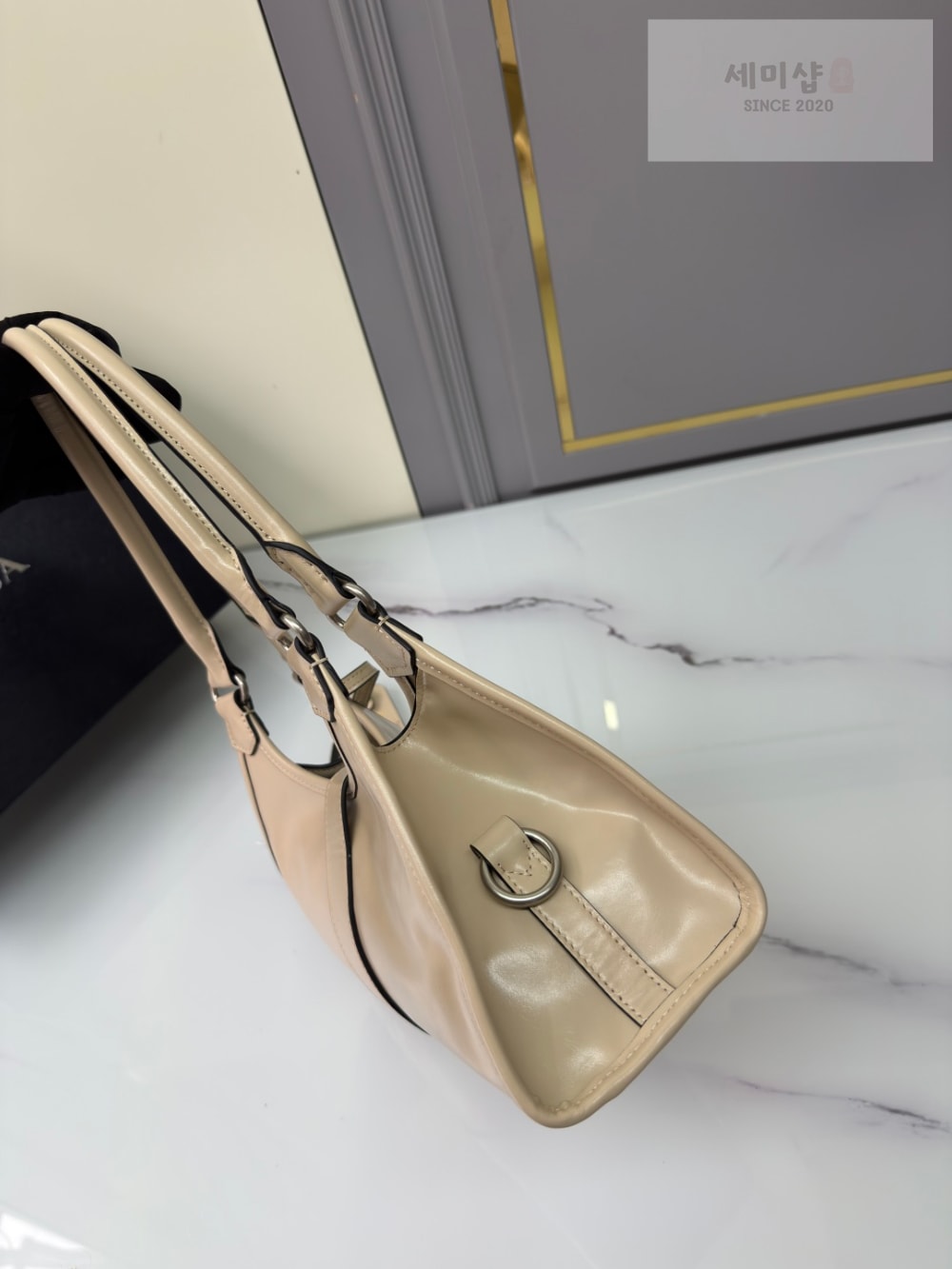 P R A D A Prada Leather Tote Bag 17번 이미지