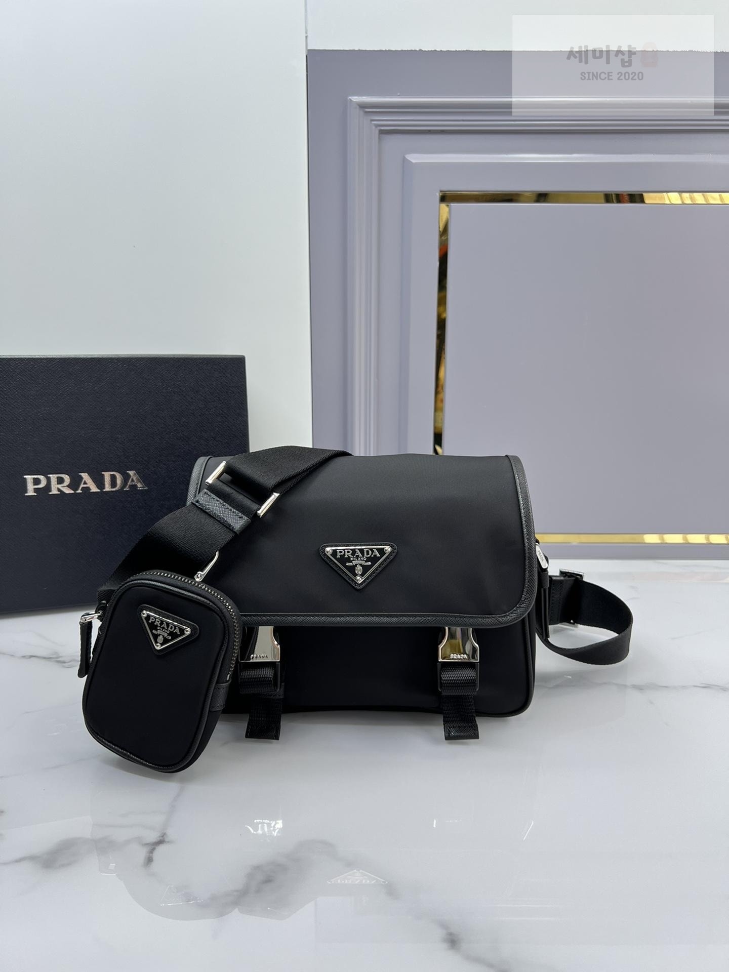 P R A D A Prada Nylon Cross Bag 7번 이미지