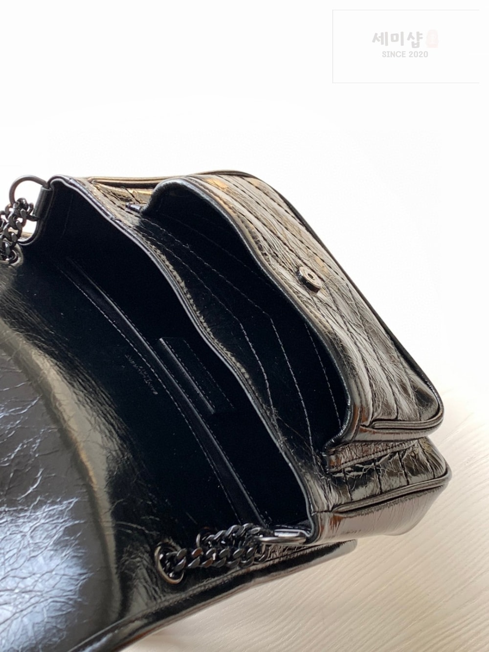 Saint Laurent Saint Laurent Niky Baby In Vintage Leather Bag 6번 이미지