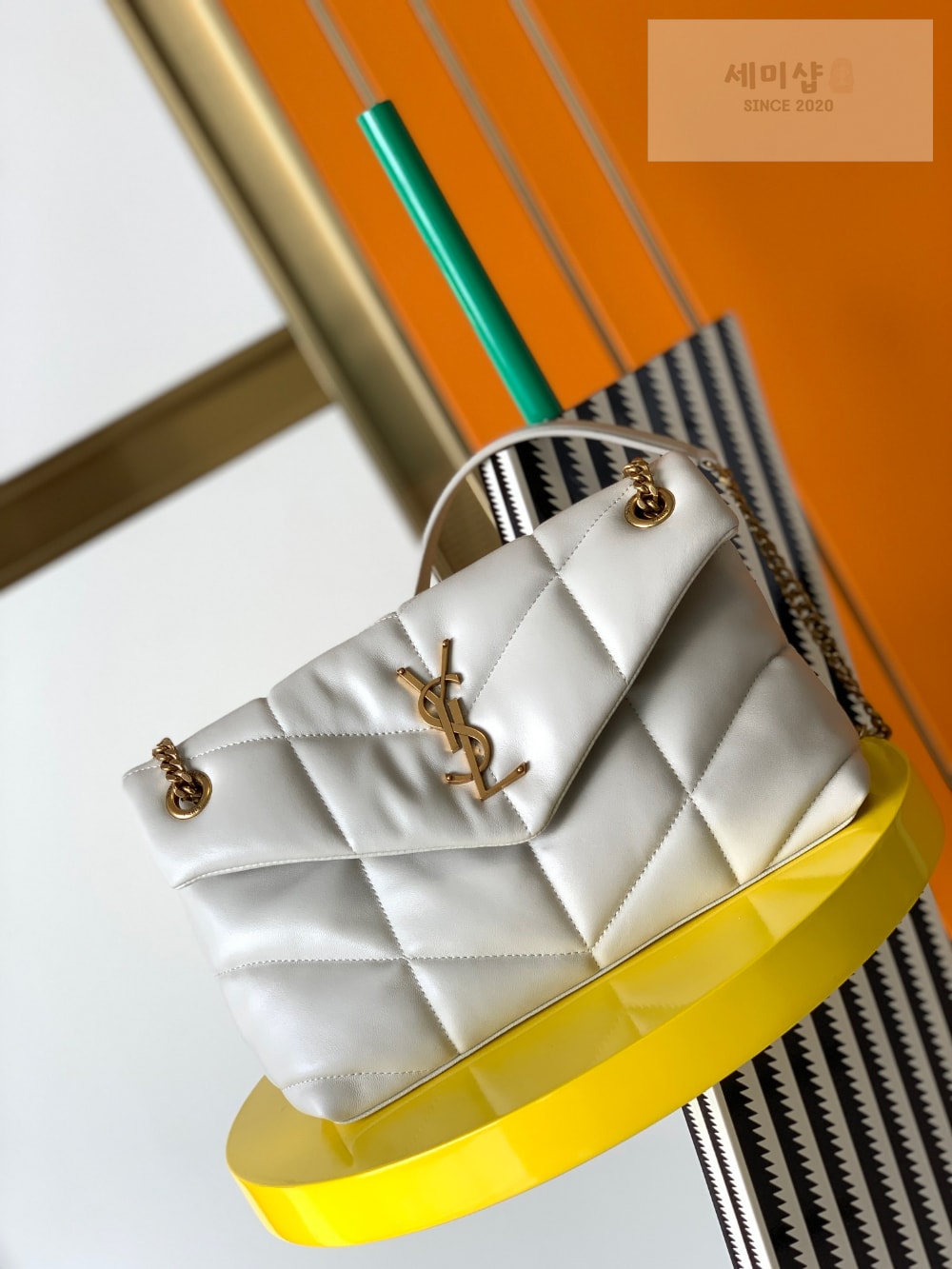 Saint Laurent Saint Laurent Puffer Small in Nappa leather Bag 6번 이미지