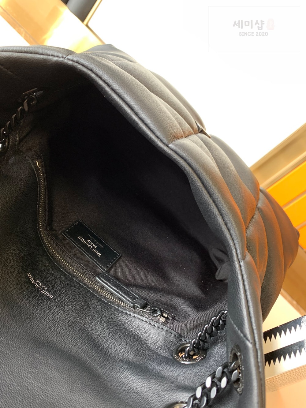 Saint Laurent Saint Laurent Puffer Small in Nappa leather Bag 6번 이미지