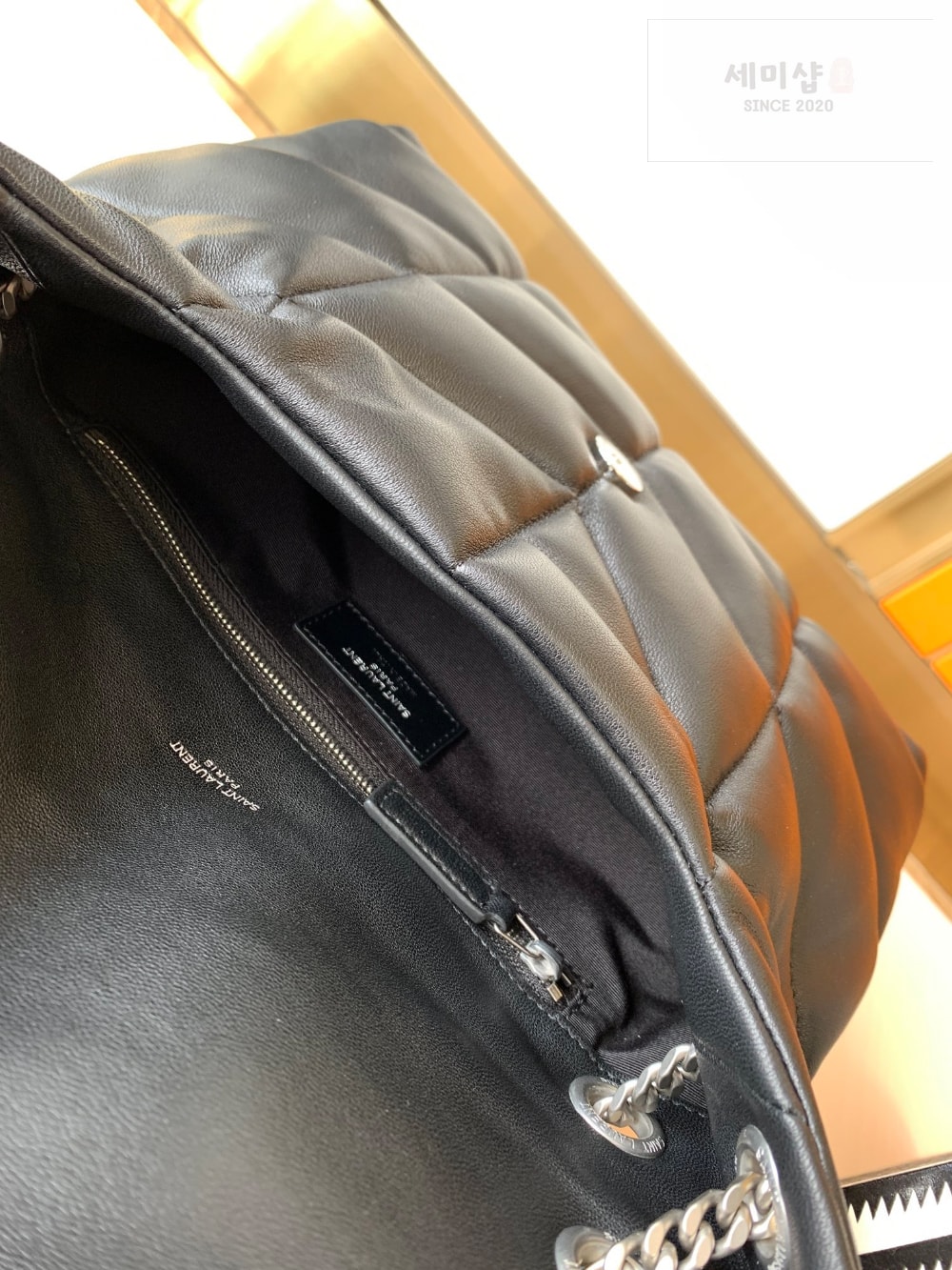 Saint Laurent Saint Laurent Puffer Small in Nappa leather Bag 7번 이미지