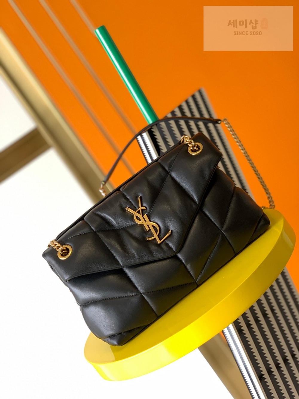 Saint Laurent Saint Laurent Puffer Small in Nappa leather Bag 8번 이미지