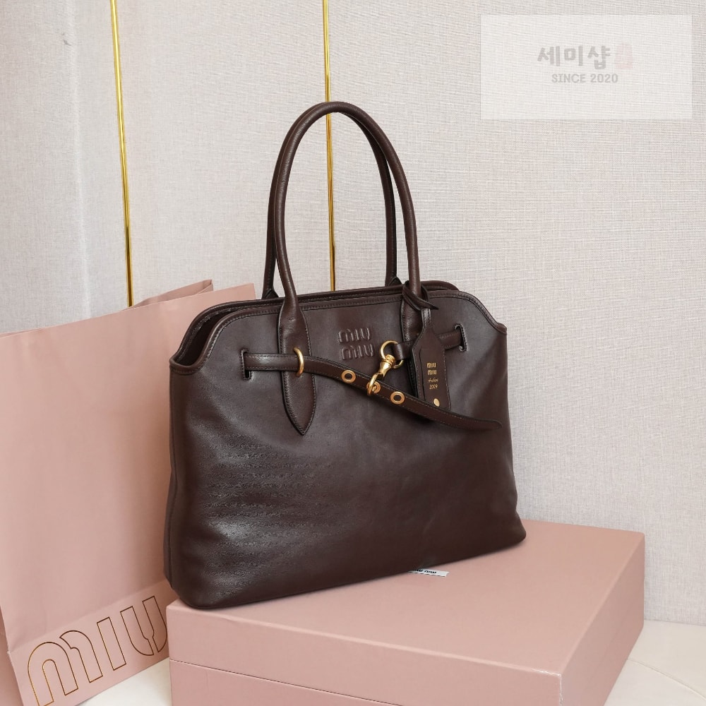 Miu Miu Aventure Nappa Leather Bag 1번 이미지