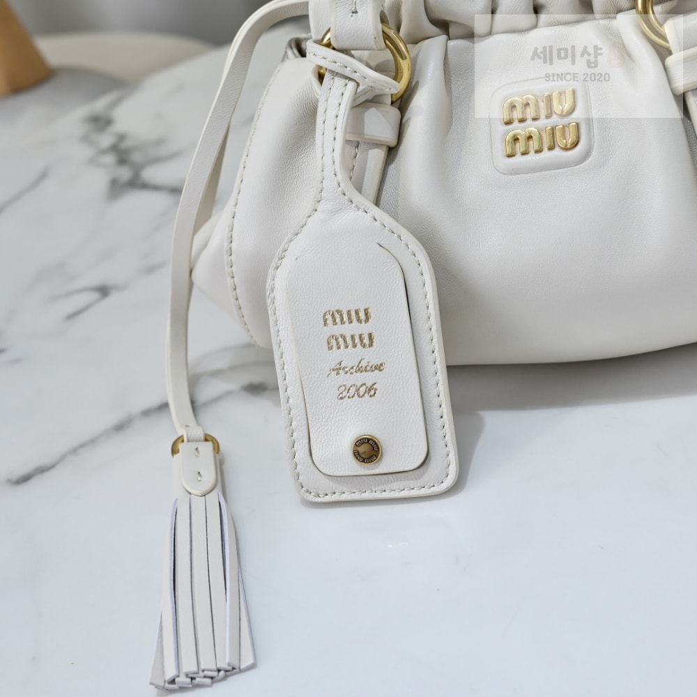 Miu Miu Joie Nappa Leather Bag 6번 이미지