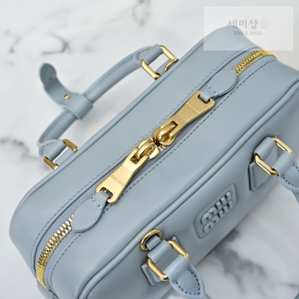 Miu Miu Miu Miu Arcadie Leather Regular Bag 5번 이미지