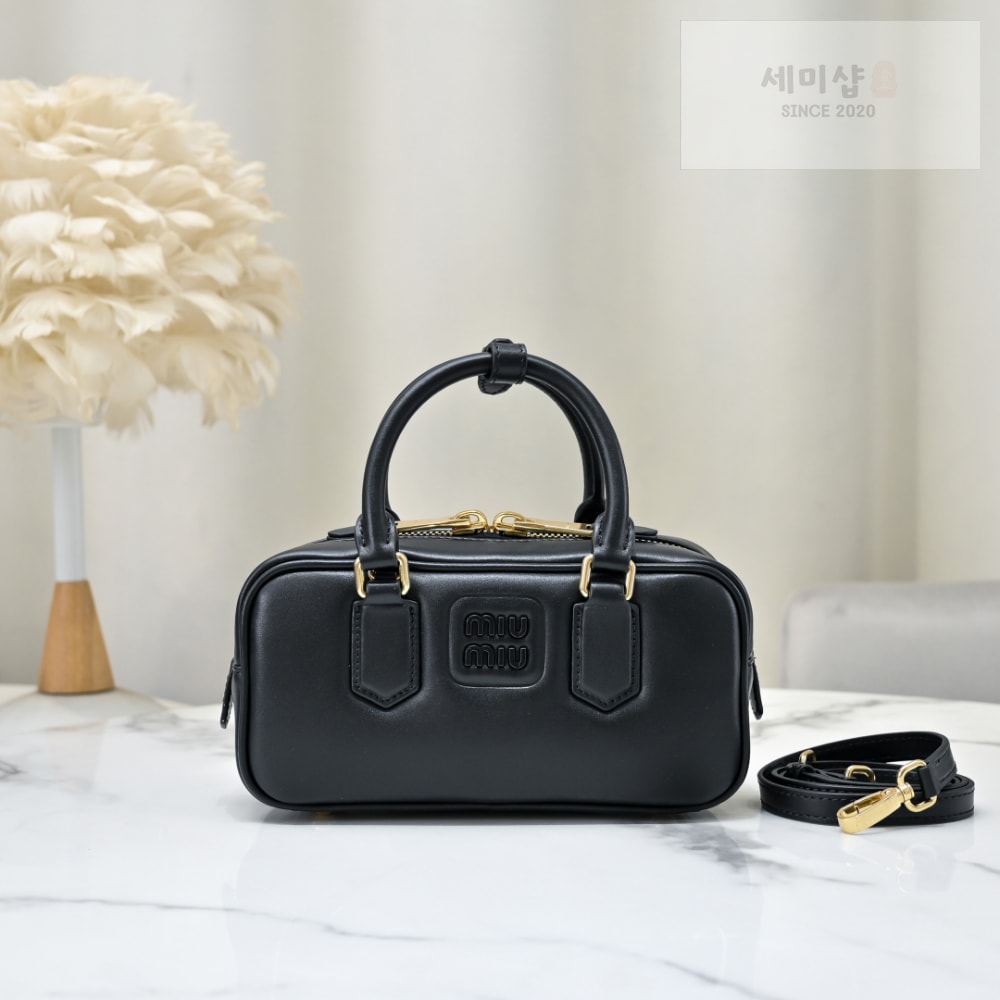 Miu Miu Miu Miu Arcadie Leather Regular Bag 9번 이미지