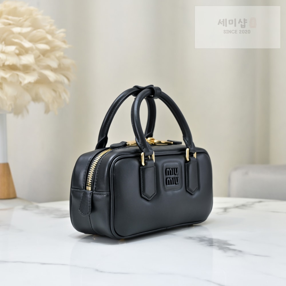 Miu Miu Miu Miu Arcadie Leather Regular Bag 10번 이미지