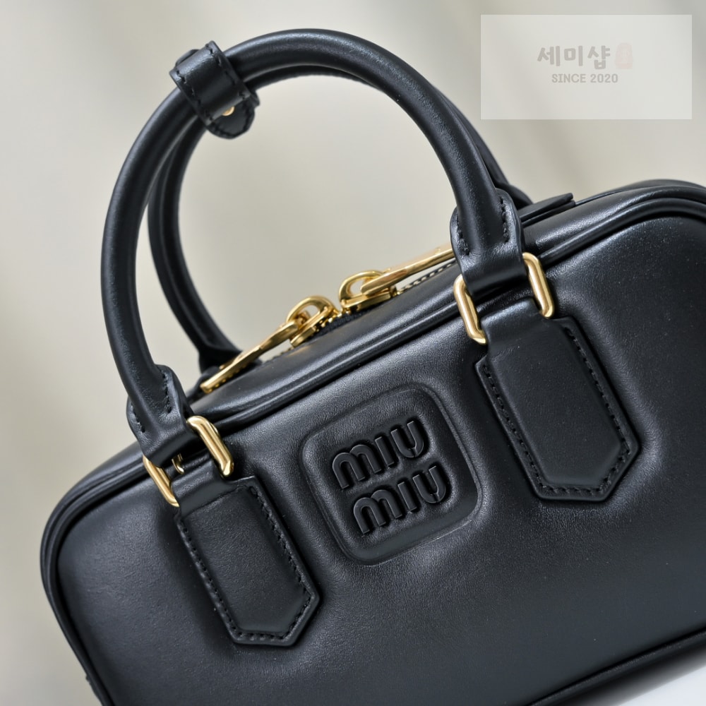 Miu Miu Miu Miu Arcadie Leather Regular Bag 12번 이미지