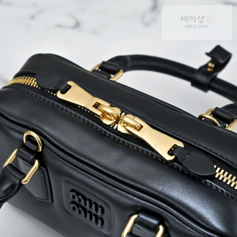 Miu Miu Miu Miu Arcadie Leather Regular Bag 13번 이미지