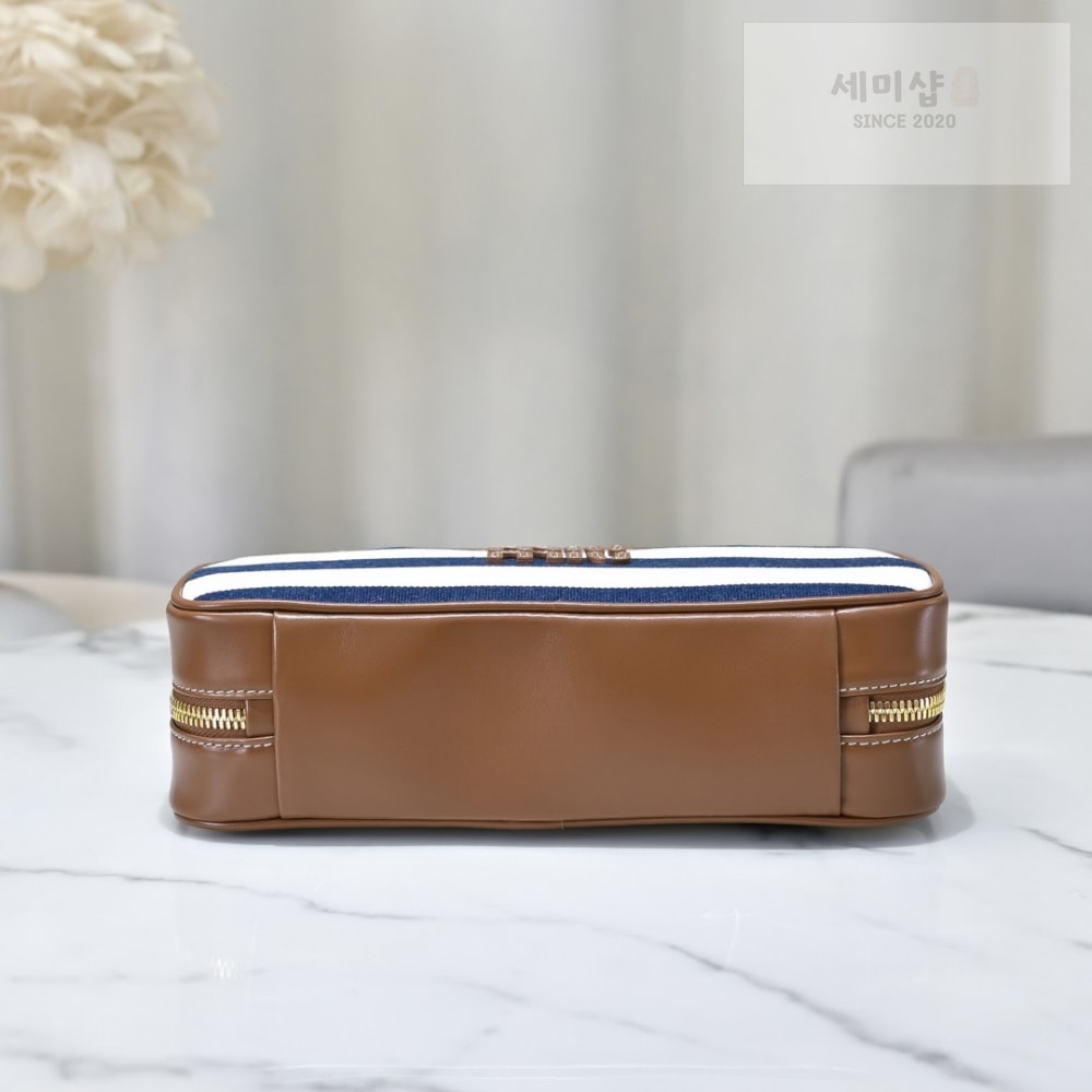 Miu Miu Miu Miu Beau Canvas And Leather Bag 3번 이미지