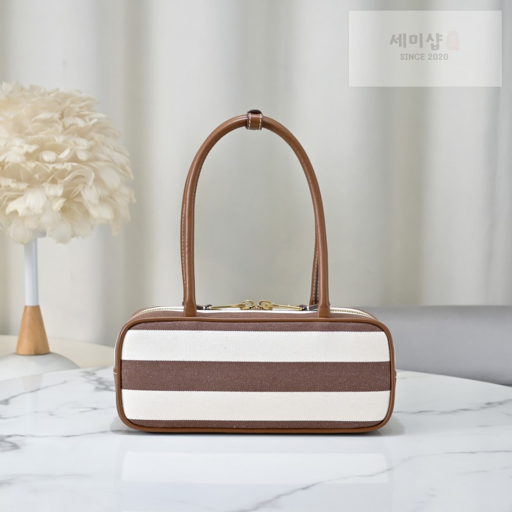 Miu Miu Miu Miu Beau Canvas And Leather Bag 2번 이미지