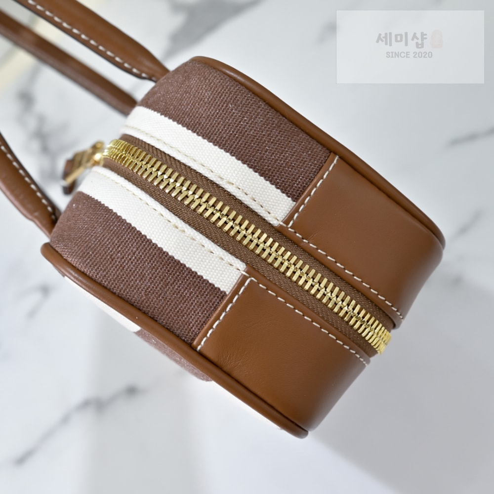 Miu Miu Miu Miu Beau Canvas And Leather Bag 6번 이미지
