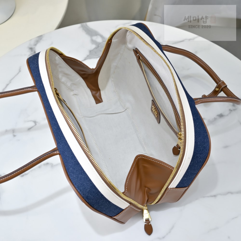 Miu Miu Miu Miu Beau Canvas And Leather Bag 7번 이미지