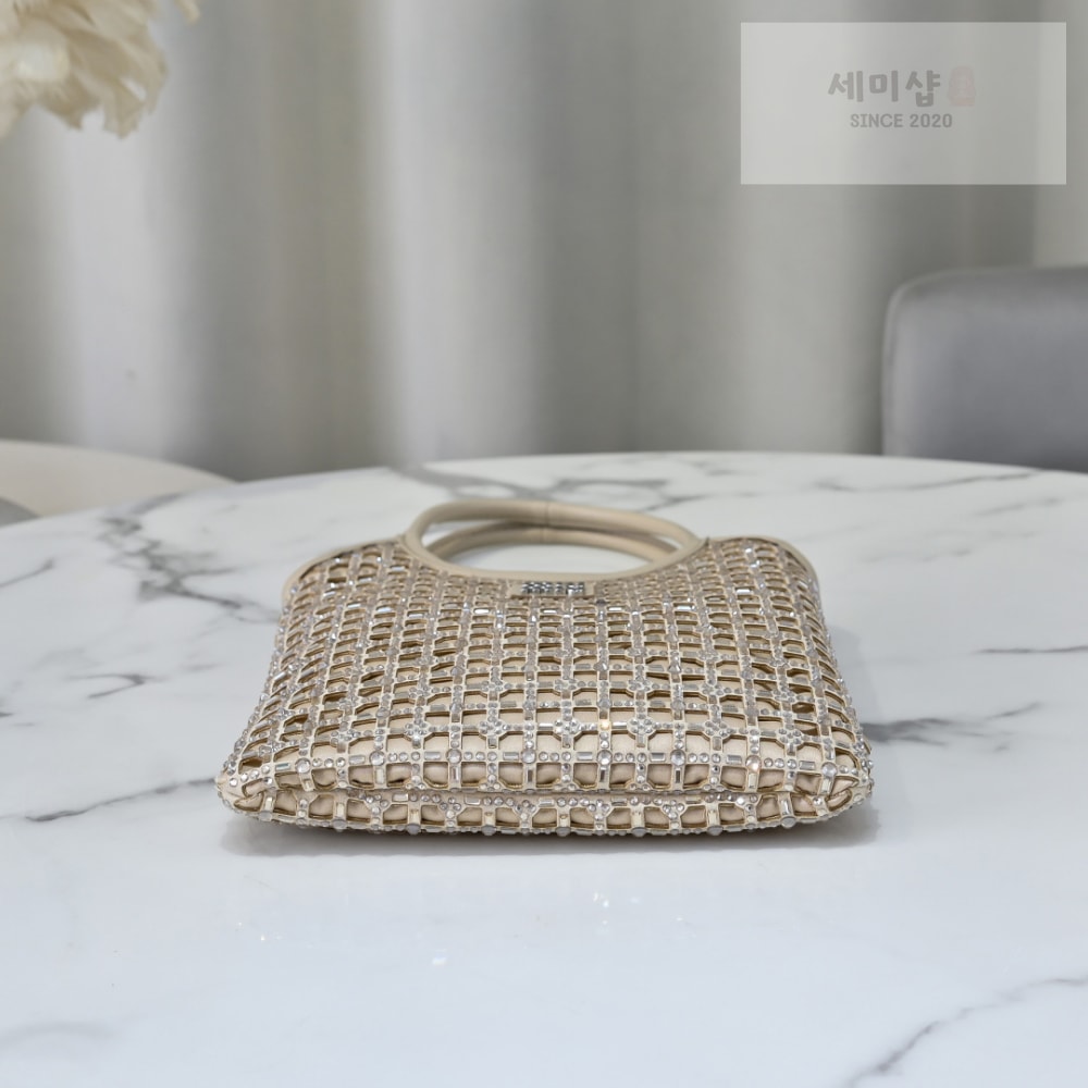 Miu Miu Miu Miu Rete Starlight Crystal Tote Bag 3번 이미지