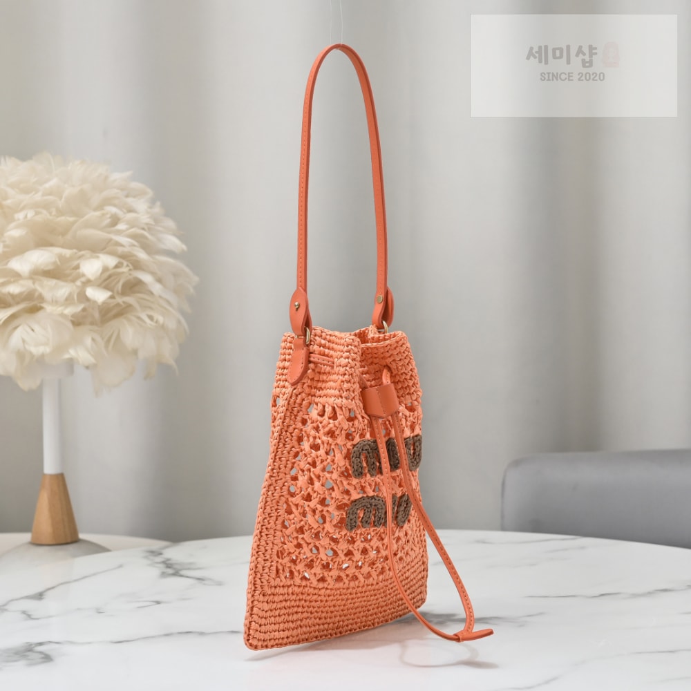 Miu Miu Miu Miu Woven Fabric Mini Bag 11번 이미지
