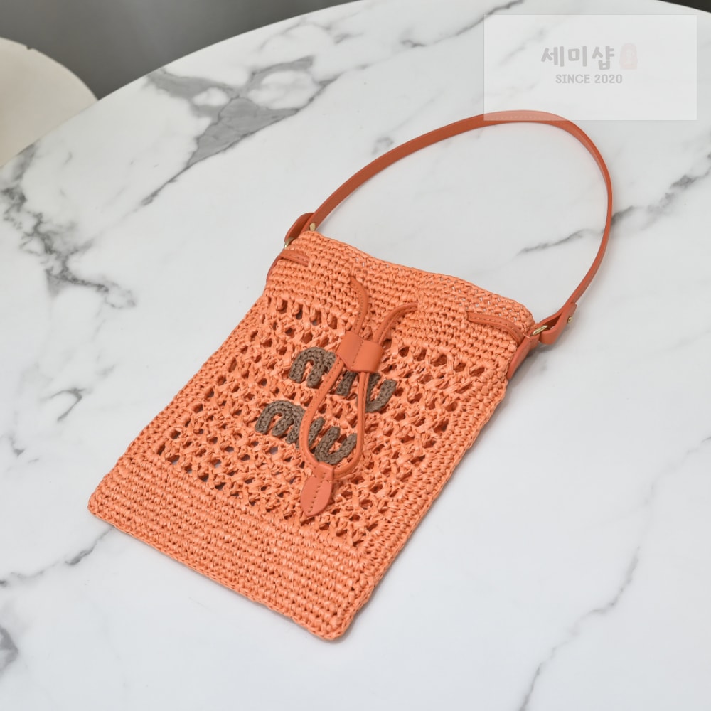 Miu Miu Miu Miu Woven Fabric Mini Bag 12번 이미지