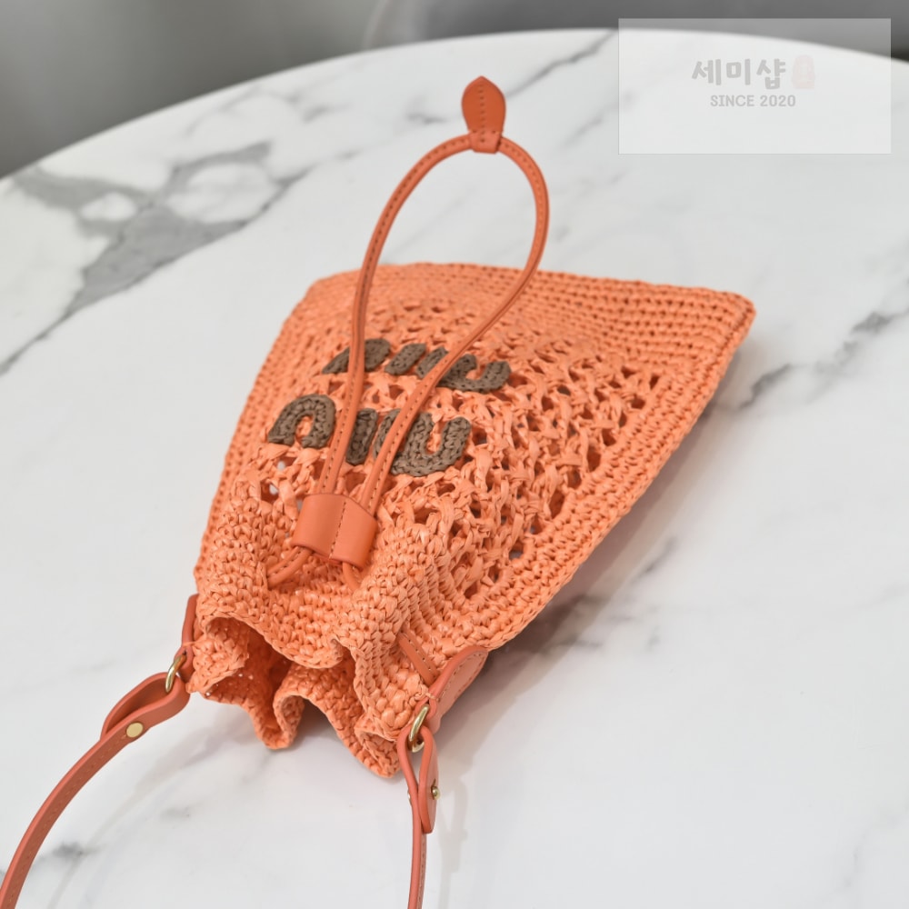 Miu Miu Miu Miu Woven Fabric Mini Bag 13번 이미지