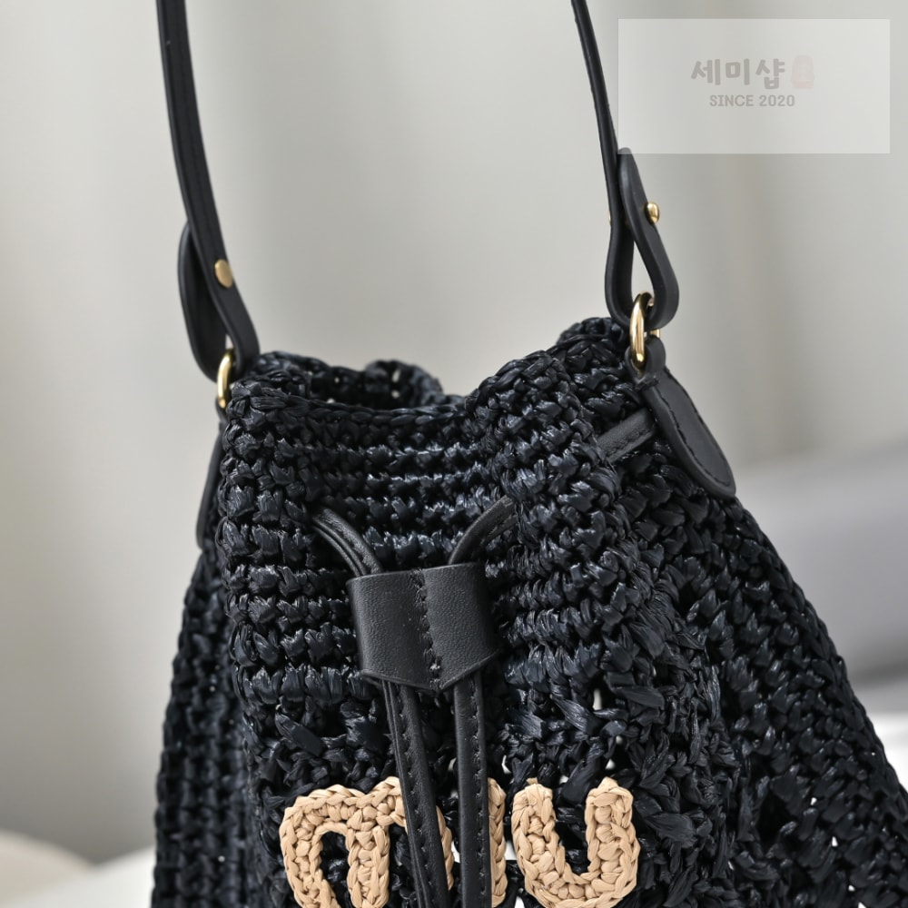 Miu Miu Miu Miu Woven Fabric Mini Bag 20번 이미지