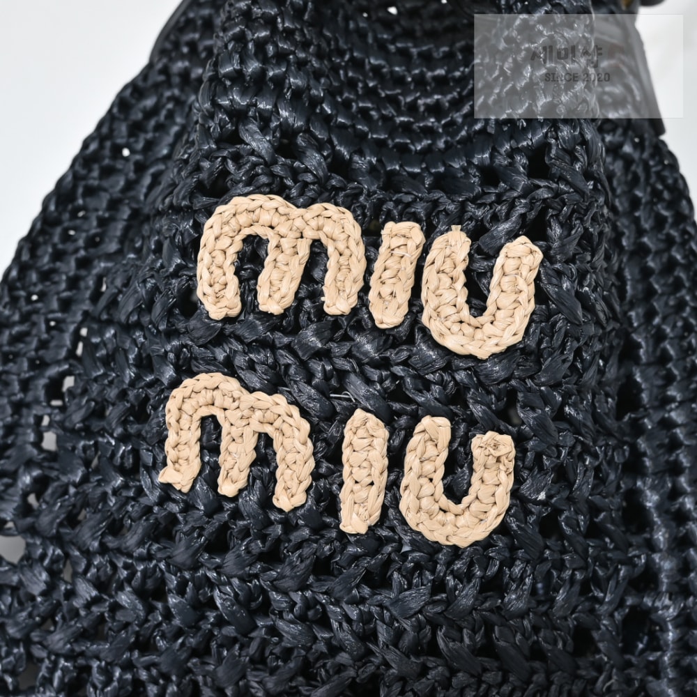 Miu Miu Miu Miu Woven Fabric Mini Bag 22번 이미지