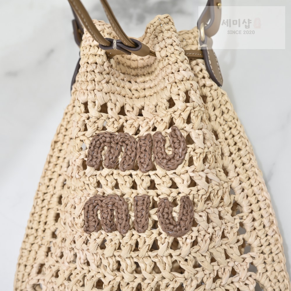 Miu Miu Miu Miu Woven Fabric Mini Bag 30번 이미지
