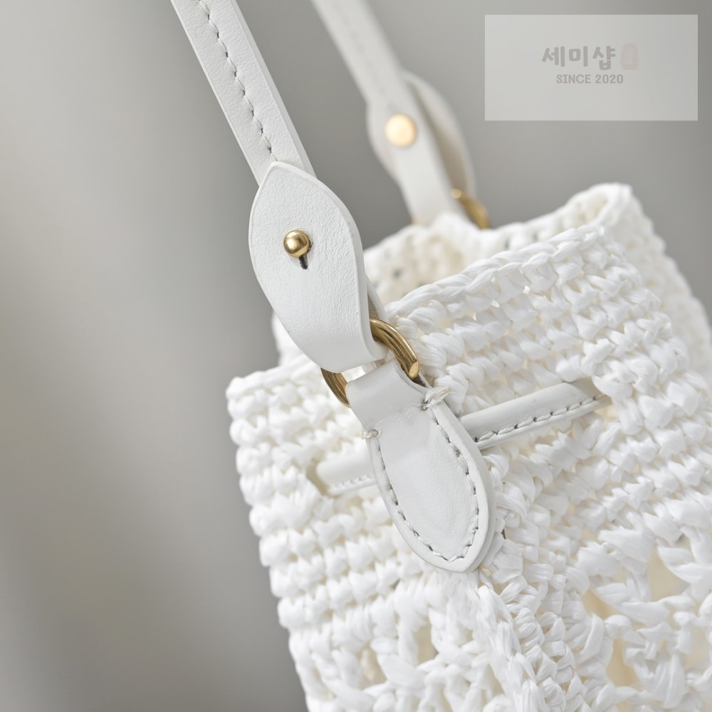 Miu Miu Miu Miu Woven Fabric Mini Bag 39번 이미지