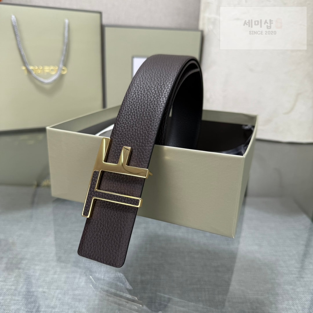 톰포드 톰포드 리버서블 T버클 벨트 1 벨트 23번 이미지
