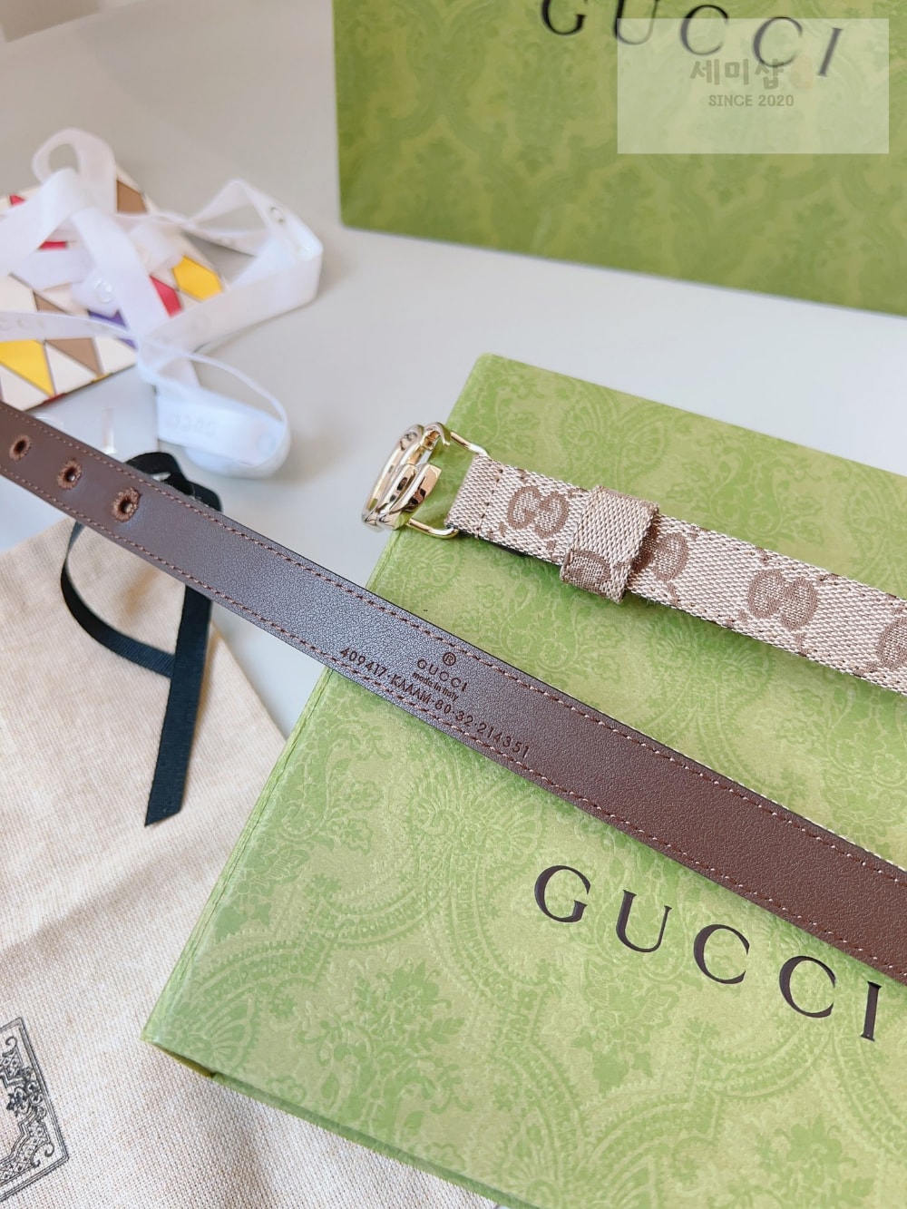 Gucci Gucci 7 벨트 26번 이미지