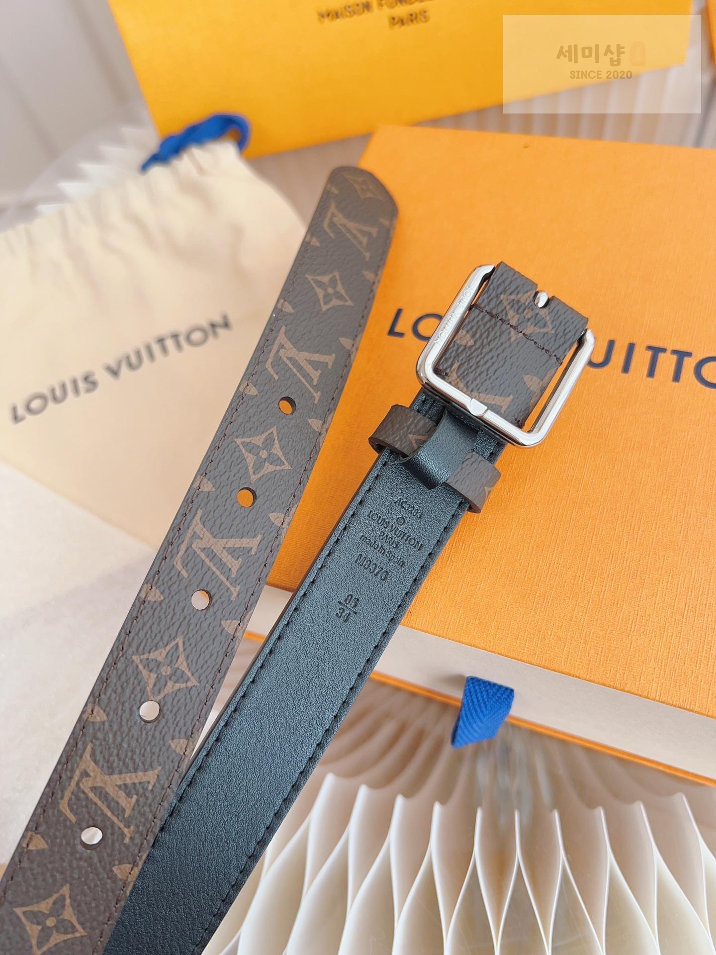 Louis Vuitton Louis Vuitton 7 벨트 4번 이미지