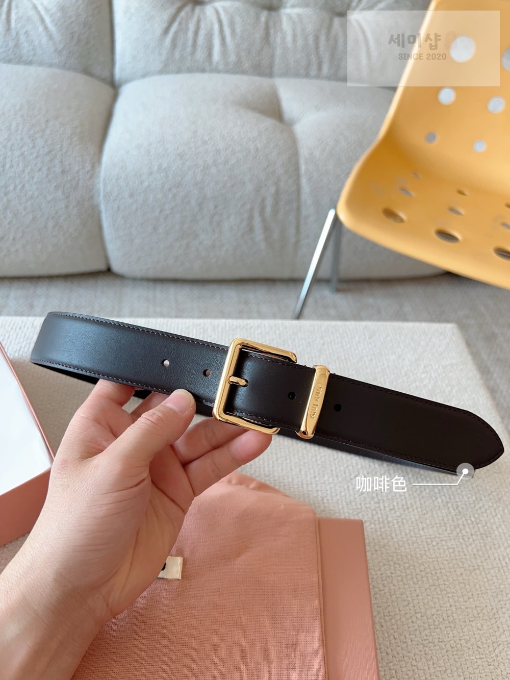 Miu Miu Miu Miu 1 레플리카 7번 이미지 - 벨트 | 세미샵 레플리카 사이트