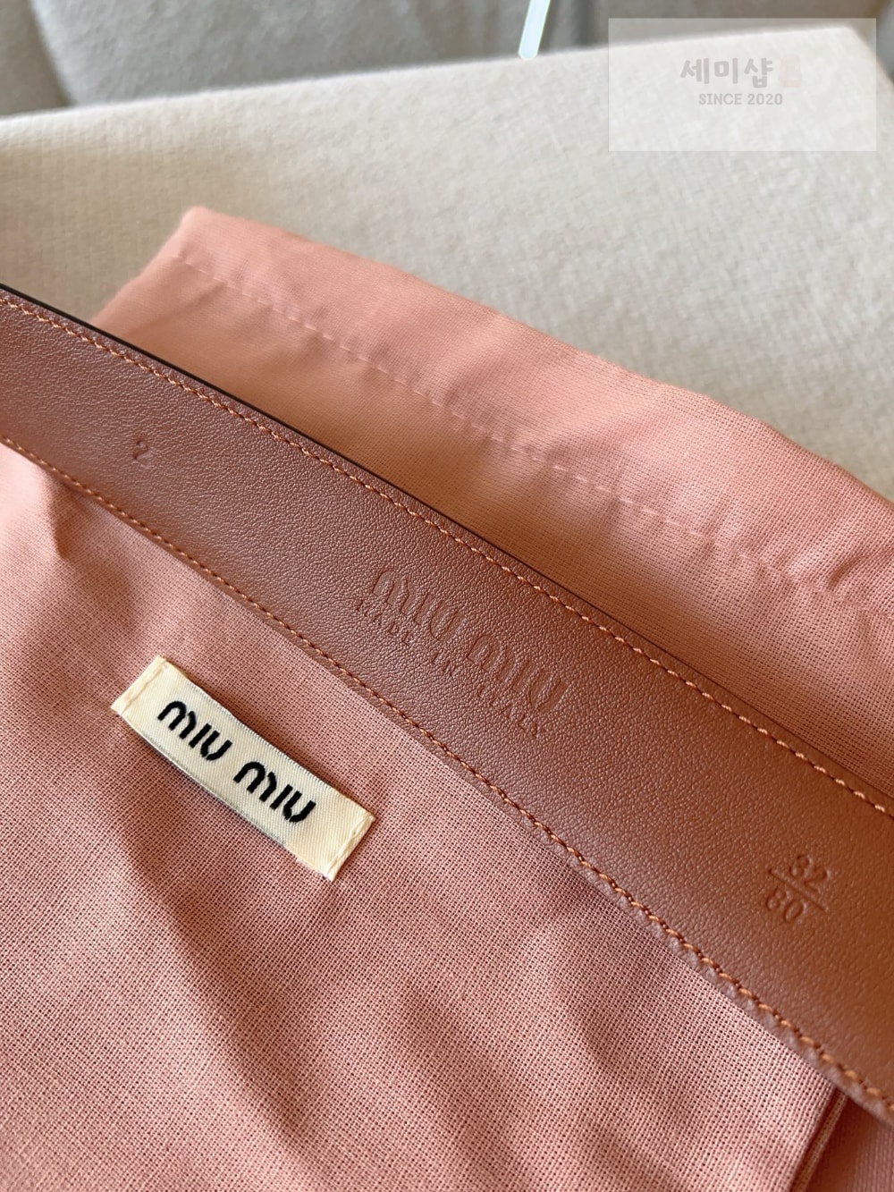 Miu Miu Miu Miu 1 레플리카 14번 이미지 - 벨트 | 세미샵 레플리카 사이트