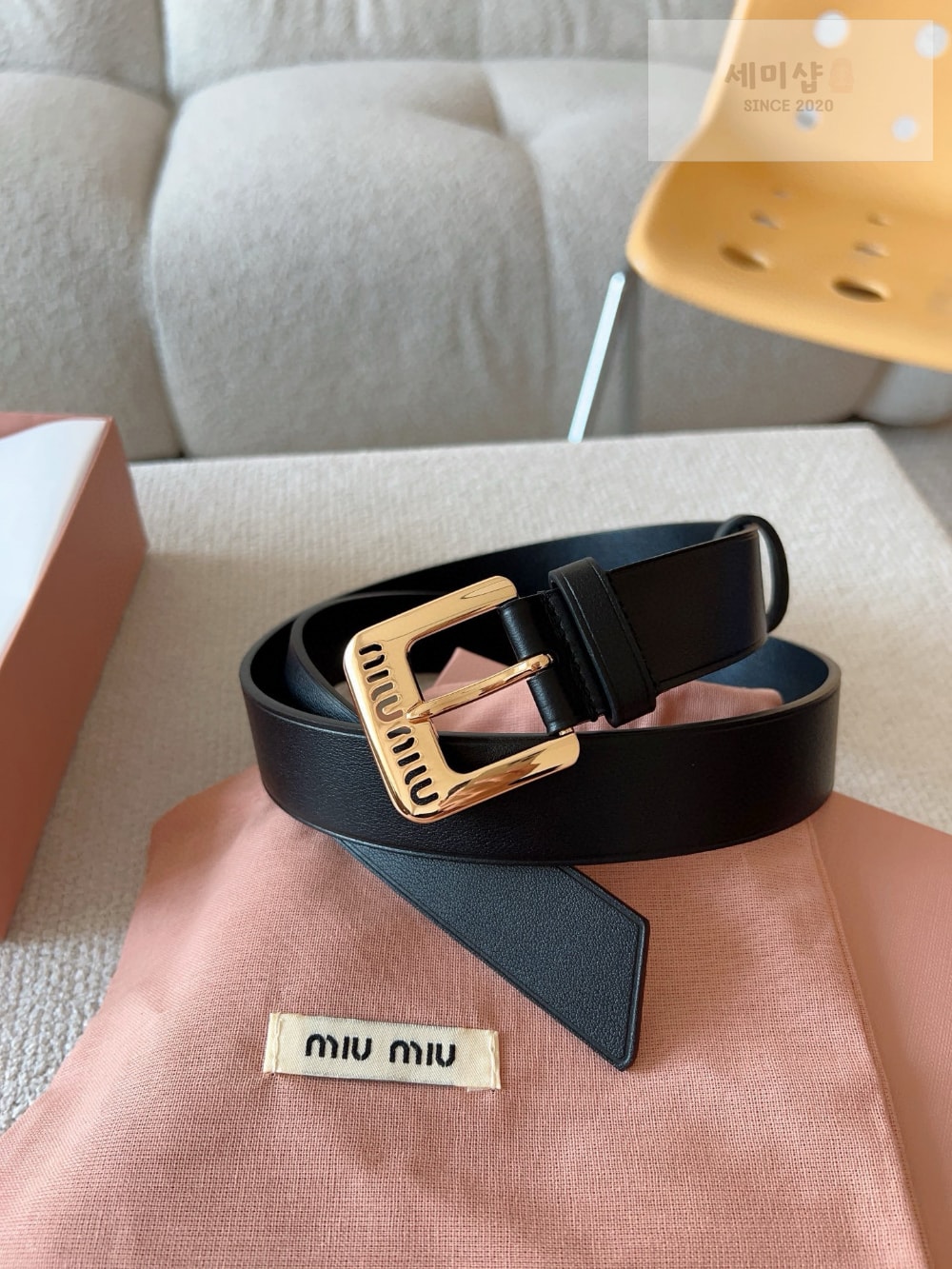 Miu Miu Miu Miu 2 레플리카 1번 이미지 - 벨트 | 세미샵 레플리카 사이트