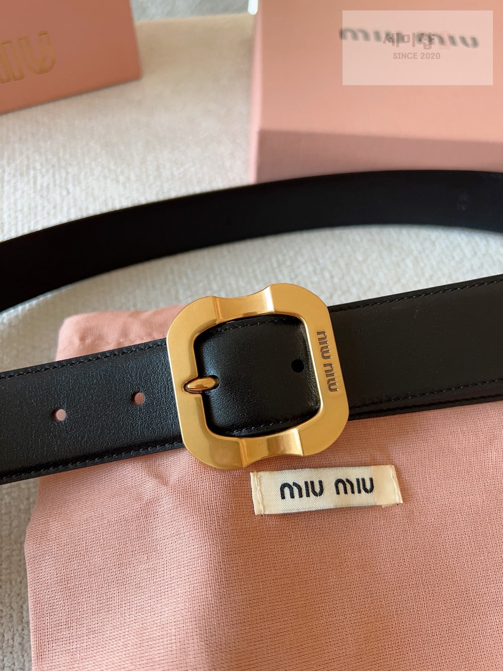Miu Miu Miu Miu 3 레플리카 2번 이미지 - 벨트 | 세미샵 레플리카 사이트