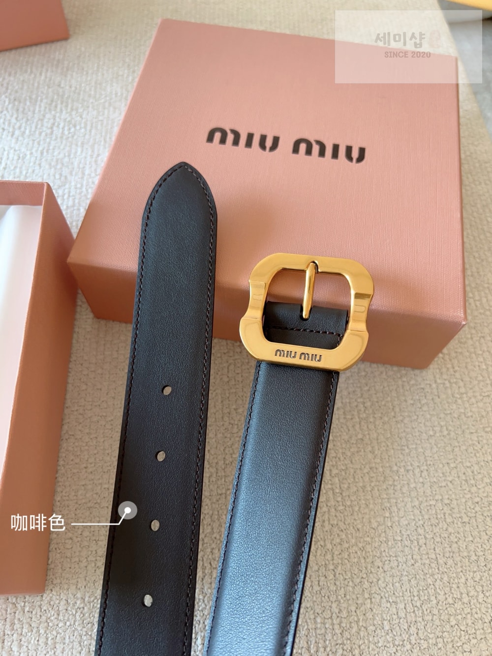 Miu Miu Miu Miu 3 레플리카 7번 이미지 - 벨트 | 세미샵 레플리카 사이트