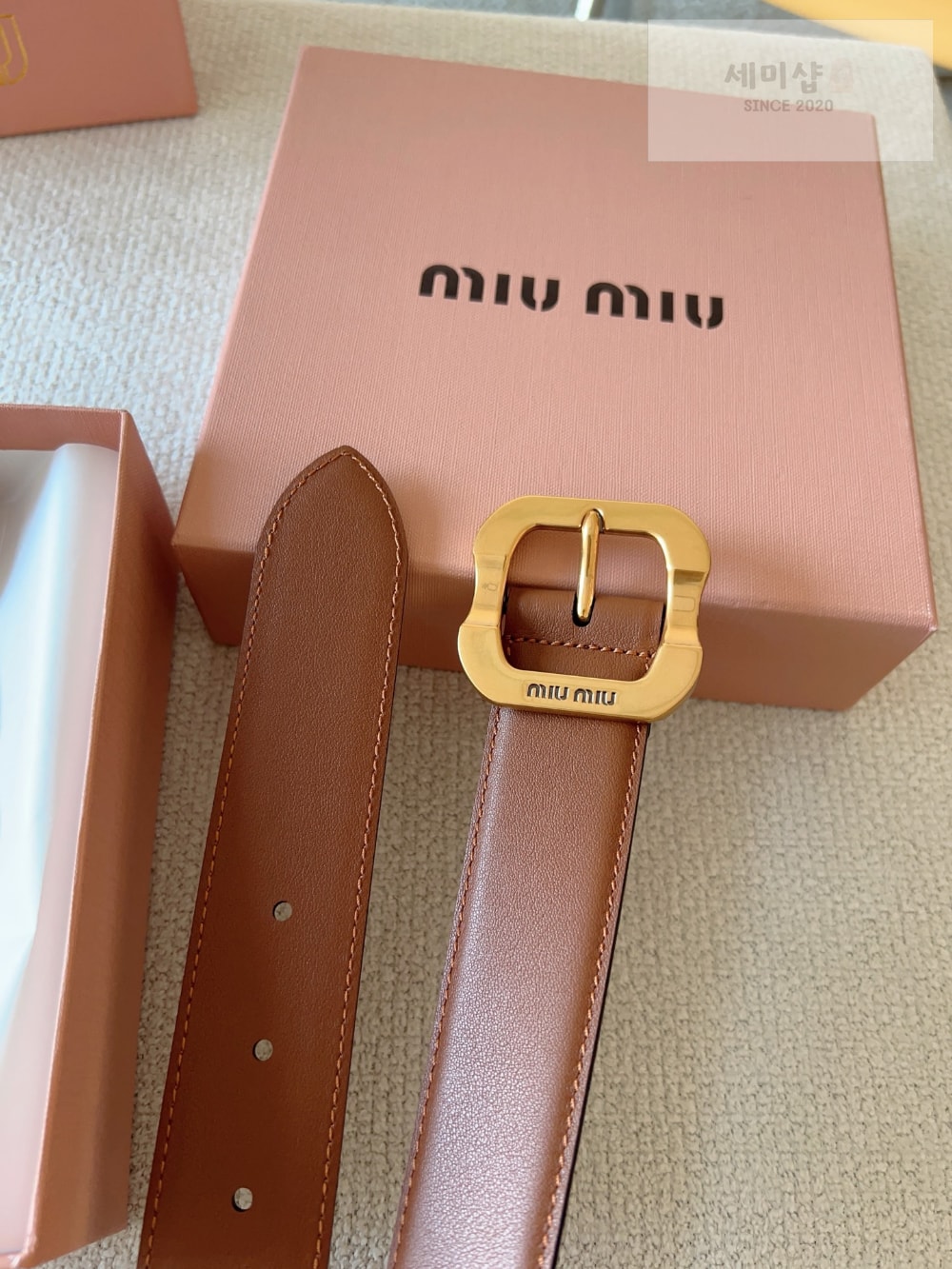 Miu Miu Miu Miu 3 레플리카 13번 이미지 - 벨트 | 세미샵 레플리카 사이트