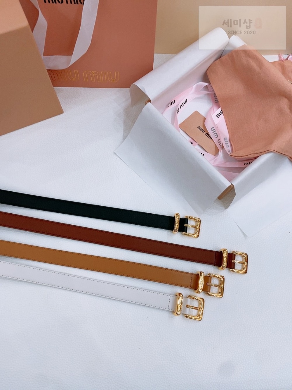 Miu Miu Miu Miu 4 벨트 16번 이미지