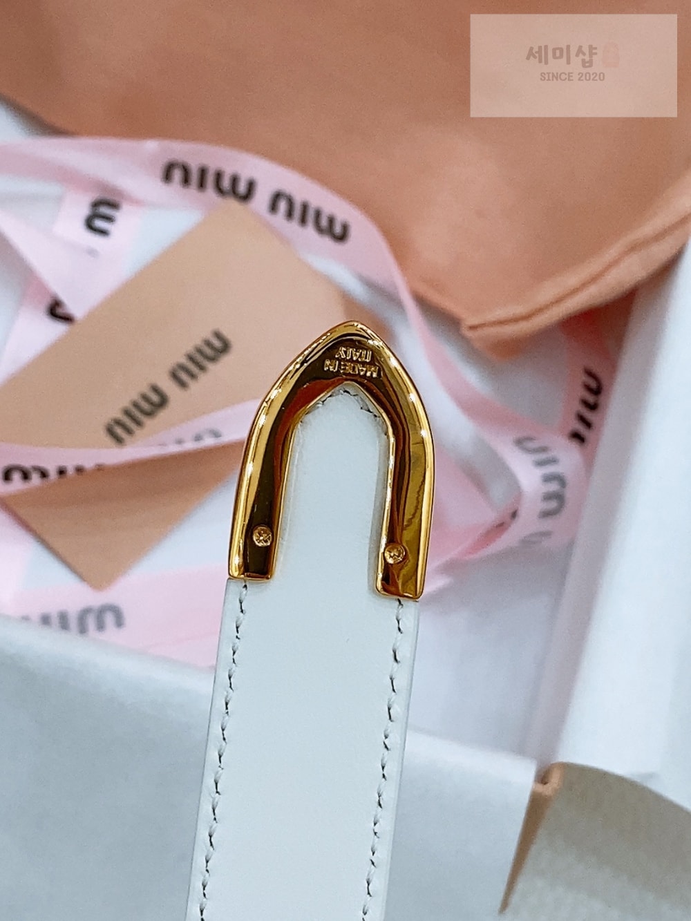 Miu Miu Miu Miu 4 벨트 10번 이미지