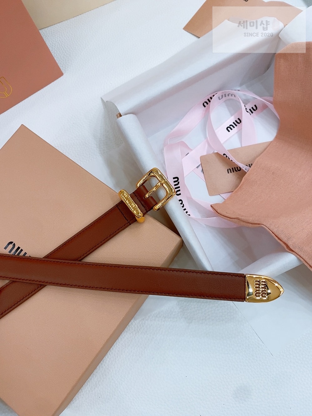 Miu Miu Miu Miu 4 벨트 15번 이미지