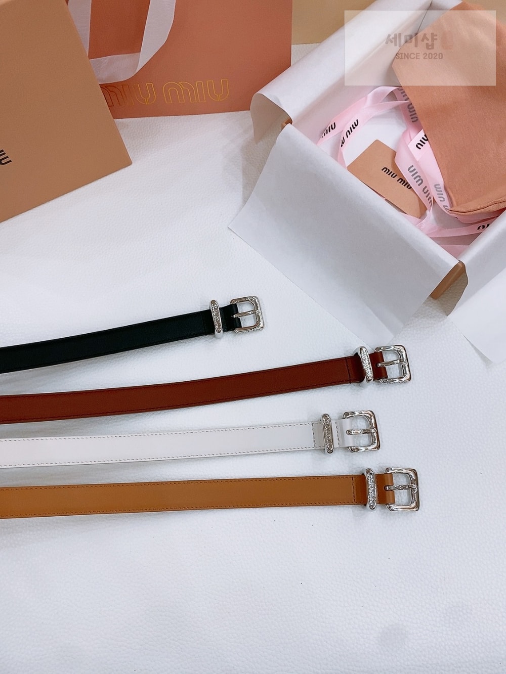 Miu Miu Miu Miu 5 벨트 1번 이미지