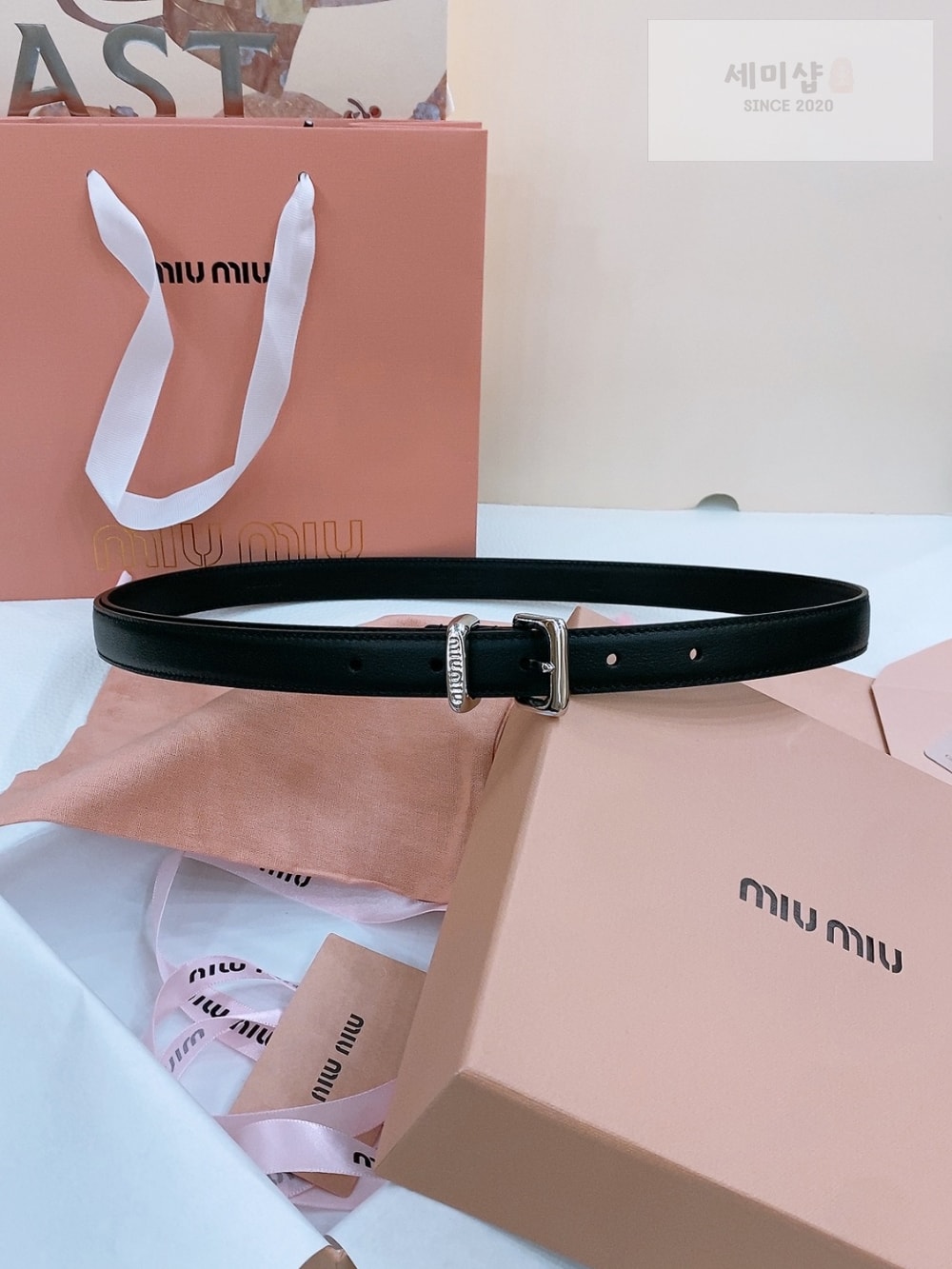 Miu Miu Miu Miu 5 벨트 2번 이미지