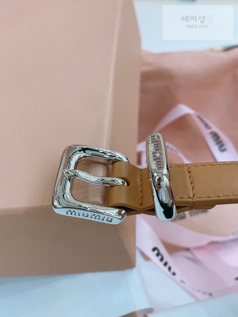 Miu Miu Miu Miu 5 벨트 7번 이미지