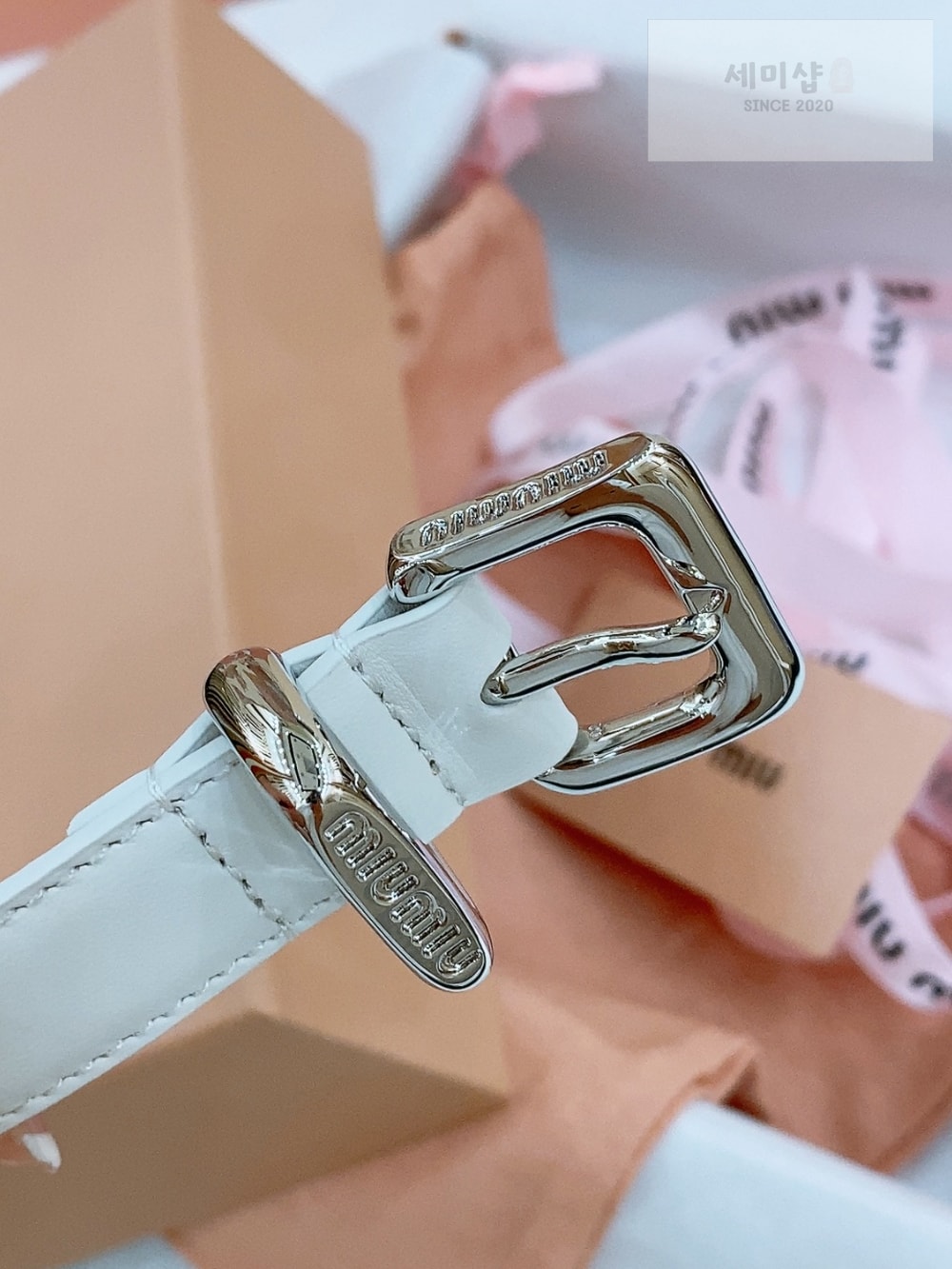 Miu Miu Miu Miu 5 벨트 13번 이미지