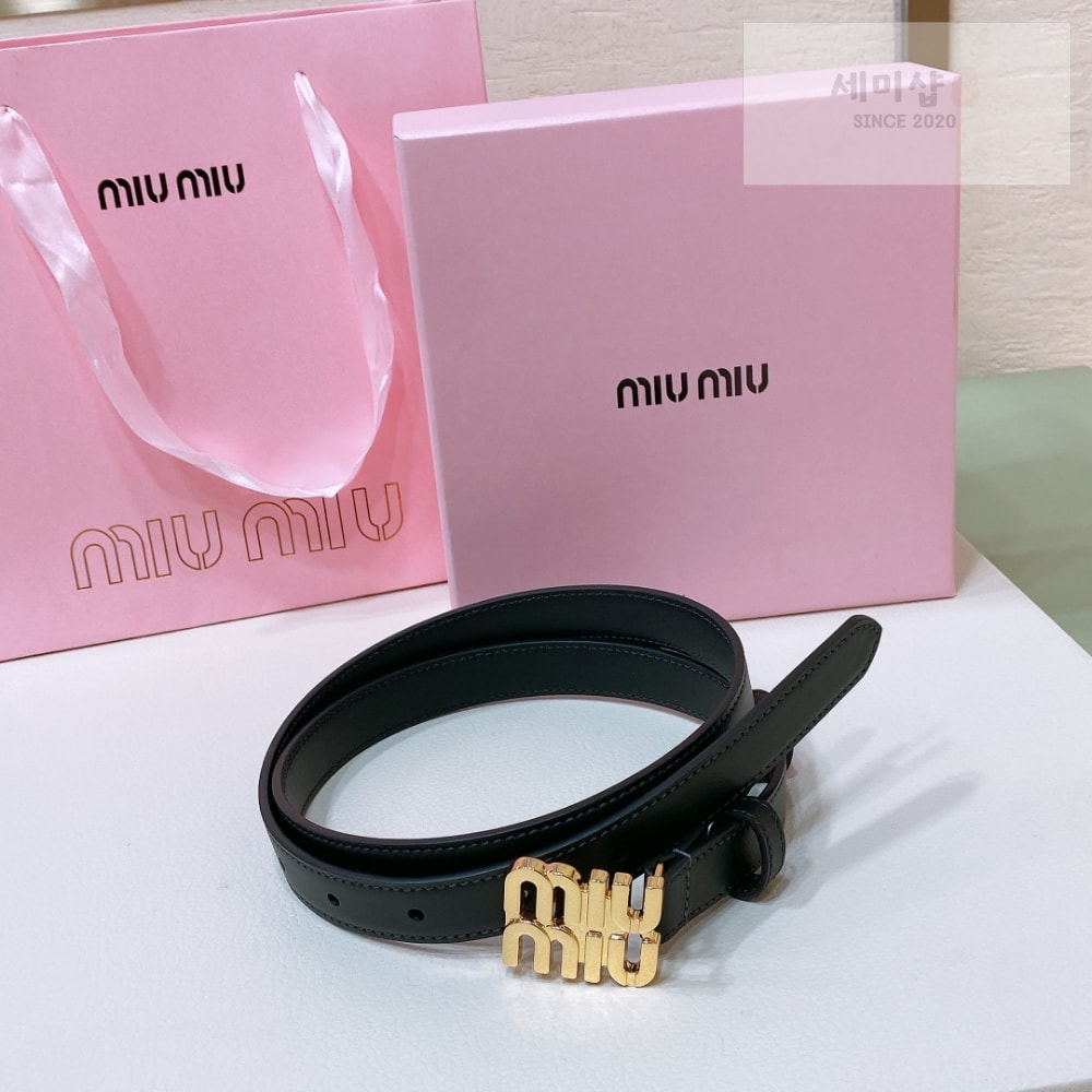 Miu Miu Miu Miu 6 레플리카 2번 이미지 - 벨트 | 세미샵 레플리카 사이트