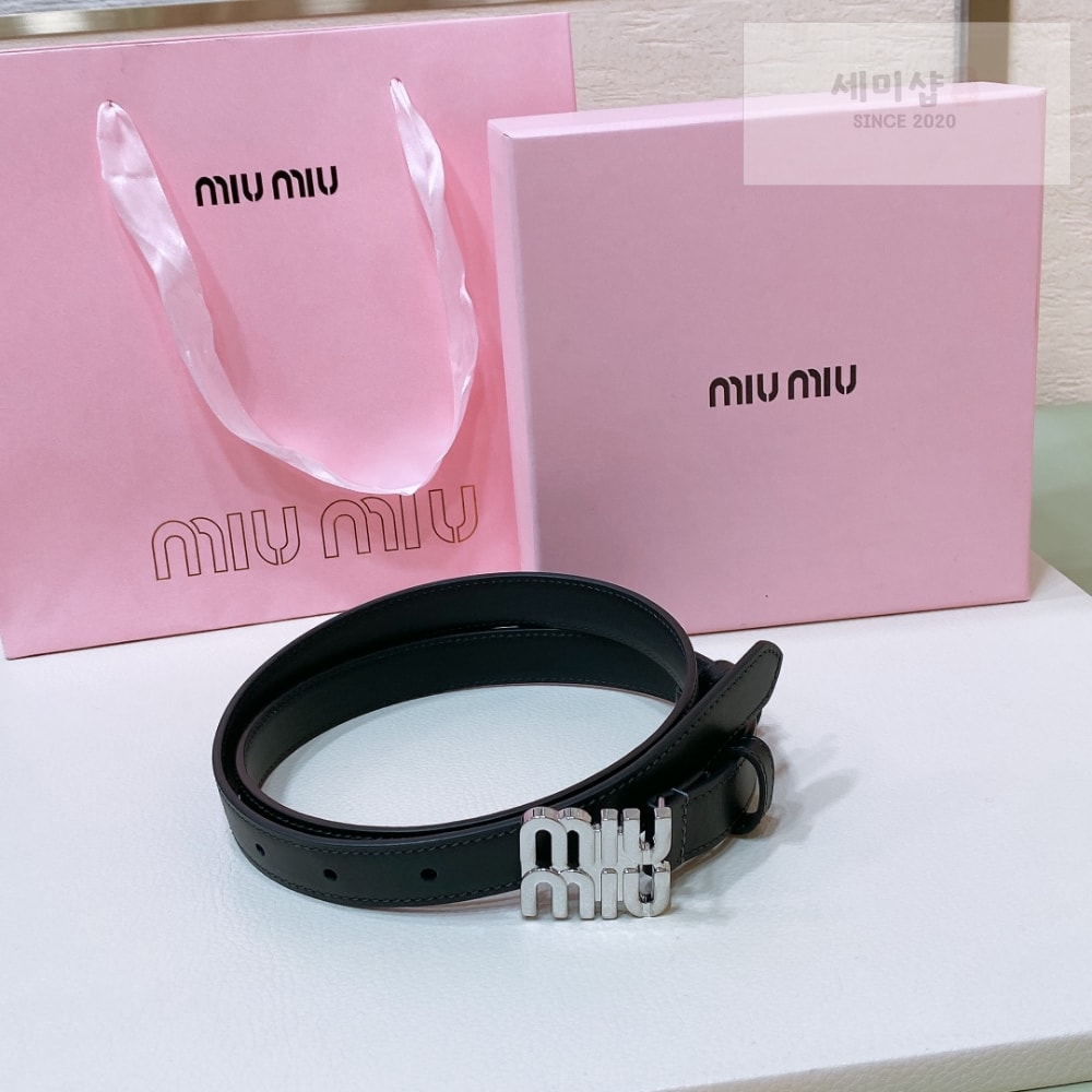 Miu Miu Miu Miu 7 벨트 2번 이미지
