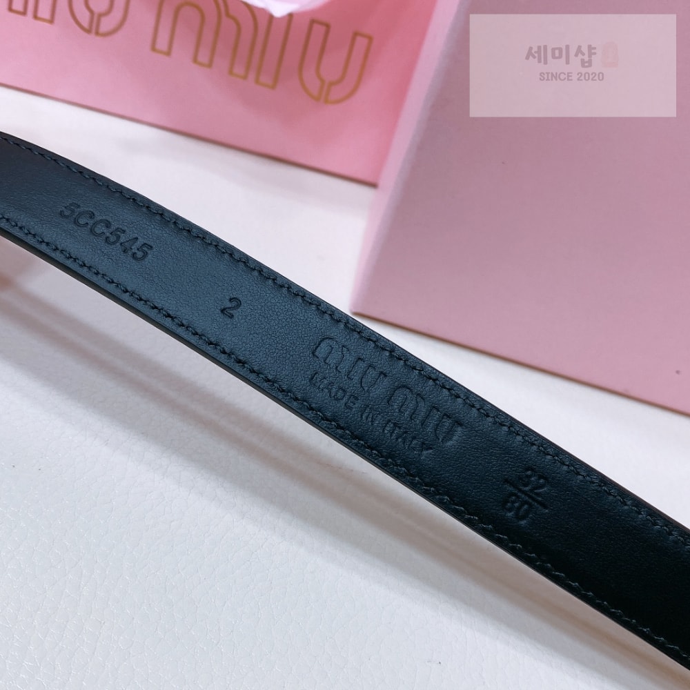 Miu Miu Miu Miu 7 벨트 5번 이미지